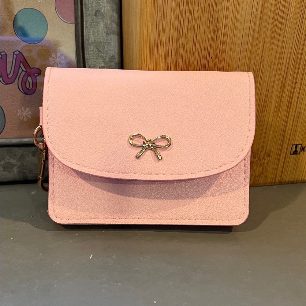 Icing Pink Bow Women's Wallet